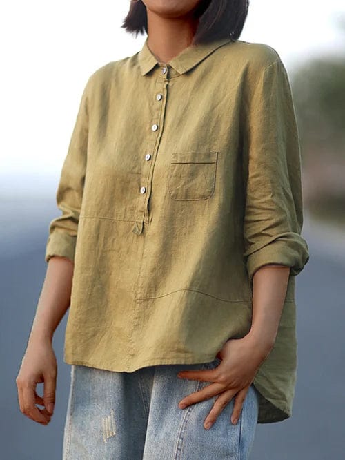 Elegant Breathable Summer Blouse