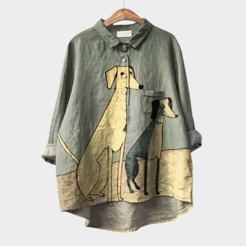 Elegant Breathable Summer Blouse