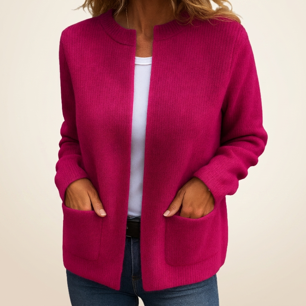 Annika - Cozy Cardigan with Deep Pockets
