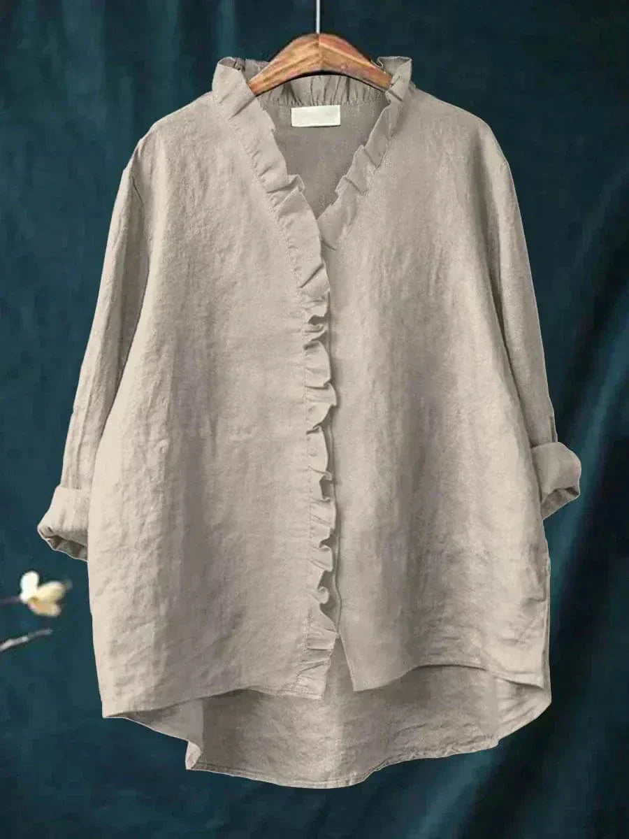 Elegant Breathable Summer Blouse