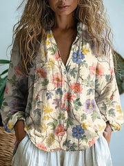 Elegant Paisley Blouse