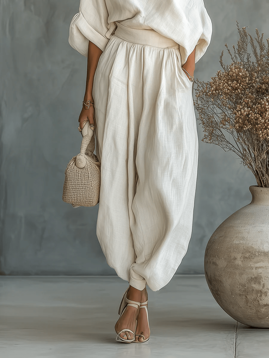 Mila – Bardot Two-Piece Set