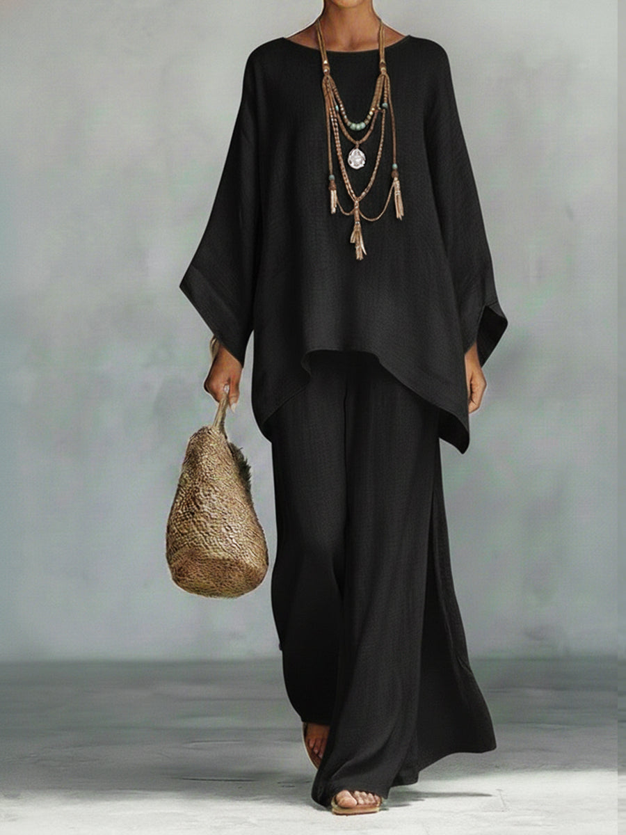 Celeste | Elegant Linen Two-Piece Set
