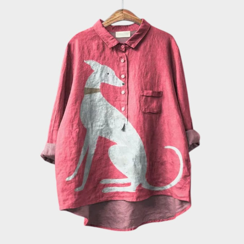 Elegant Breathable Summer Blouse