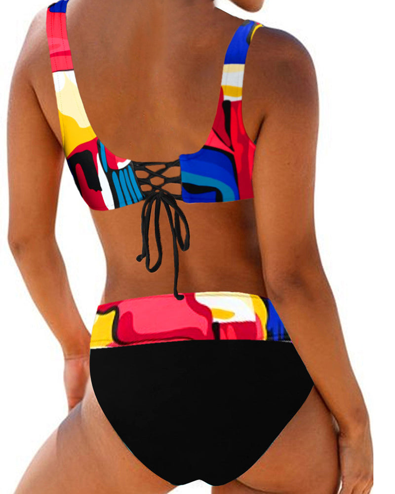 Eva – Bright and Colourful Bikini