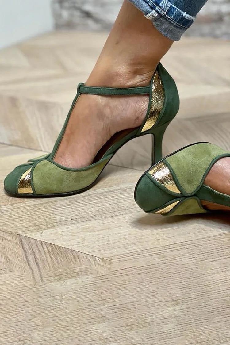 High-Heel Court Shoes