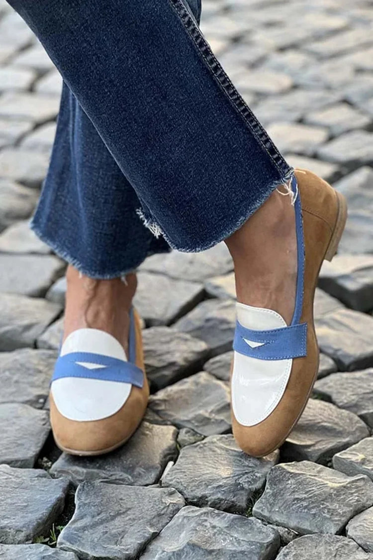 Colour-Block Loafers