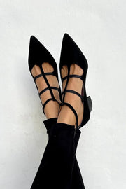 Leopard Print Court Shoes