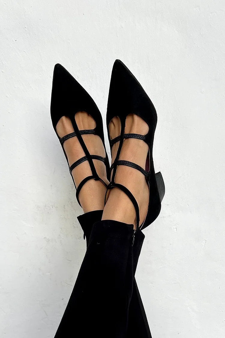 Leopard Print Court Shoes
