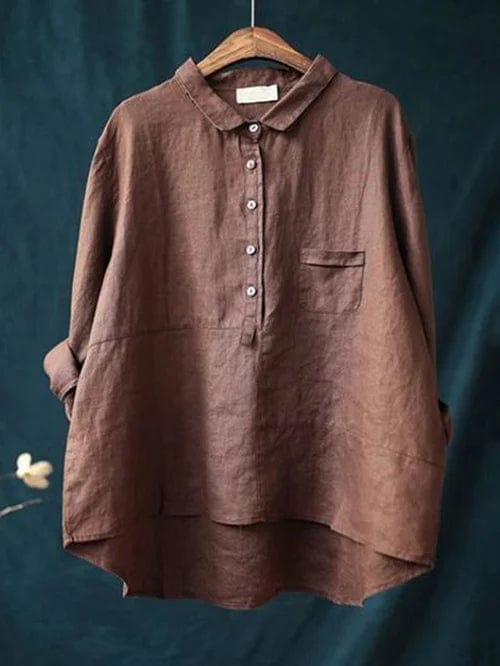 Elegant Breathable Summer Blouse
