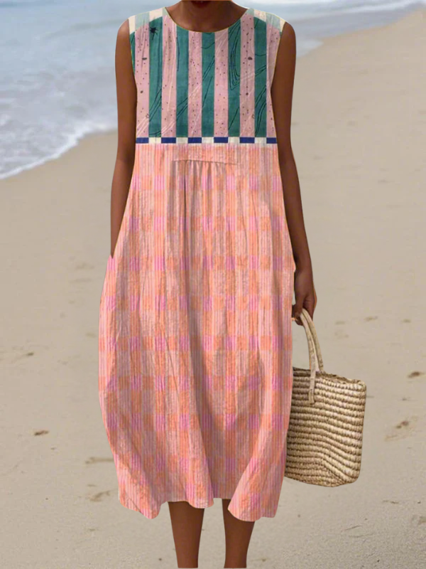 Solveig | Casual Summer Midi Dress