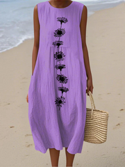 Britta | Casual Summer Midi Dress