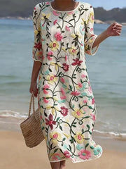 Rebecca | Women's Floral Print Dress