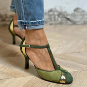 High-Heel Court Shoes
