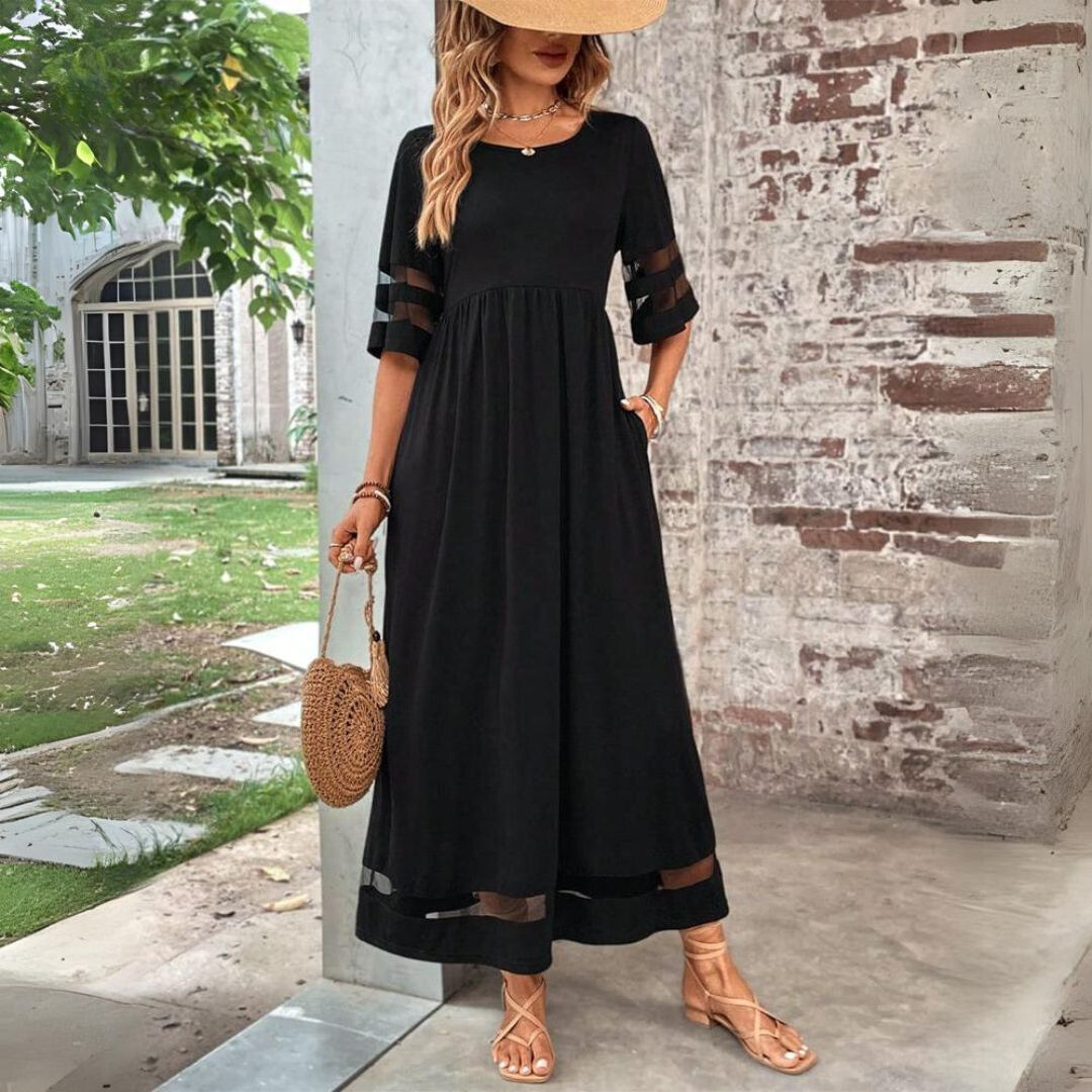 Aubrey - Flattering Tummy-Smoothing Midi Dress