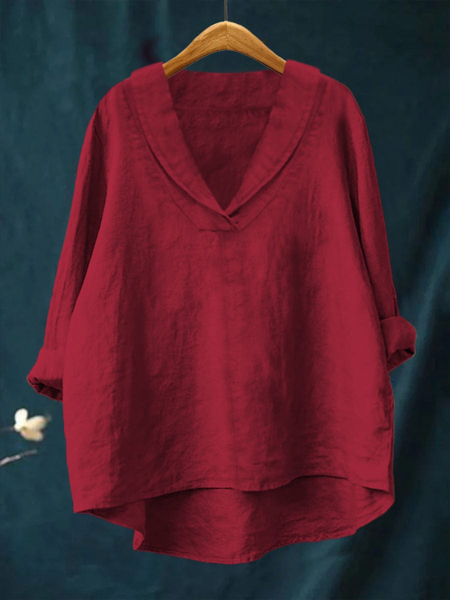 Elegant Breathable Summer Blouse