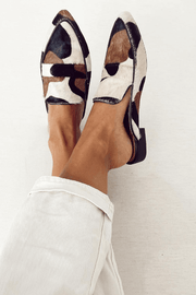 Loafers with Abstract Pattern