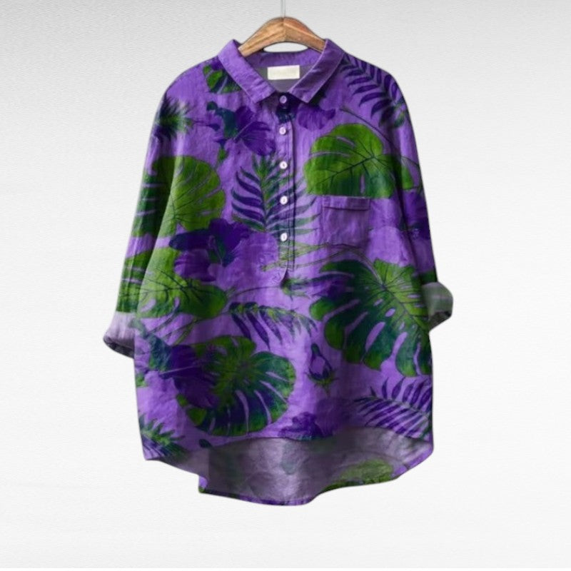 Elegant Breathable Summer Blouse