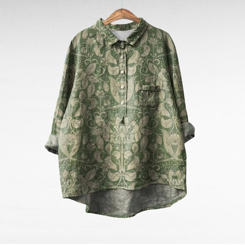 Elegant Breathable Summer Blouse