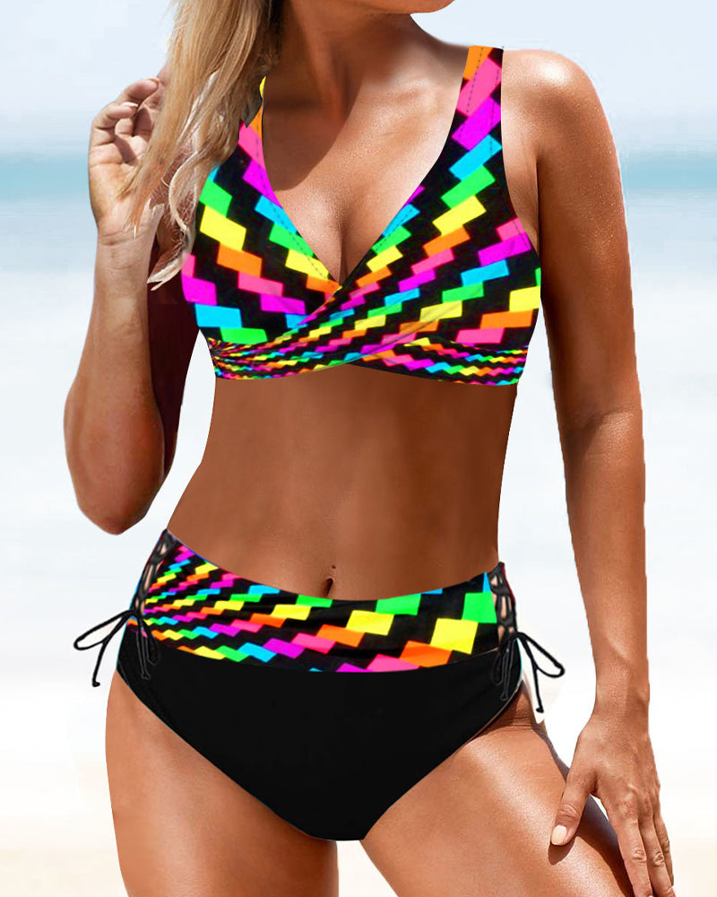 Eva – Bright and Colourful Bikini