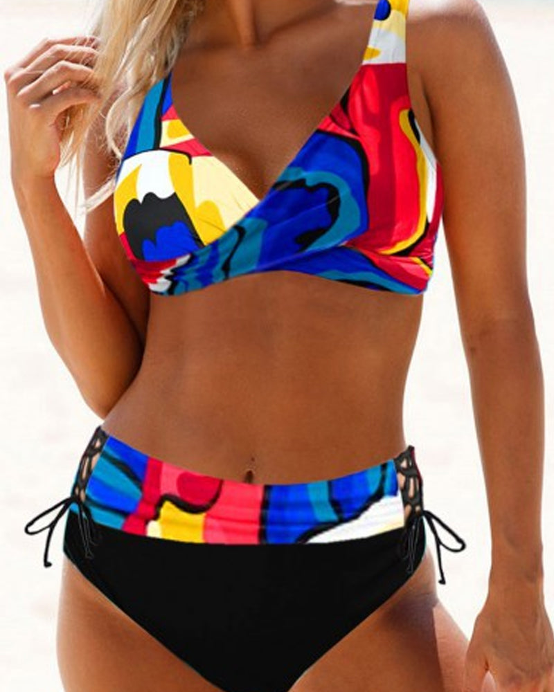 Eva – Bright and Colourful Bikini