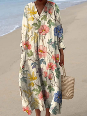 Ilona | Breezy Summer Dress with Long Sleeves