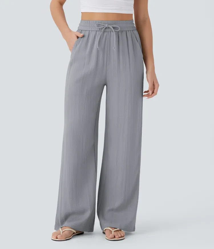 Sarah | Effortless Wide-Leg Trousers