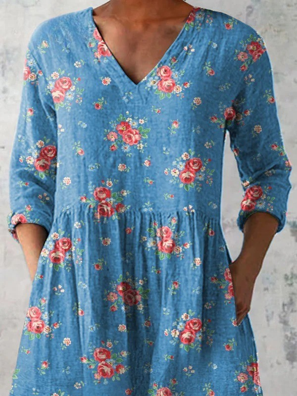 Kassidy | Long V-Neck Blouse