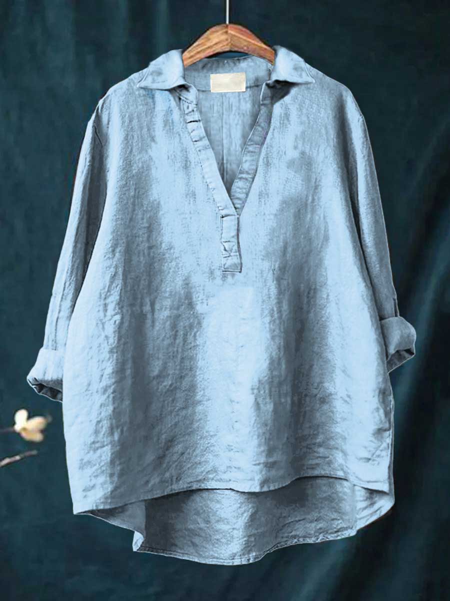 Elegant Breathable Summer Blouse