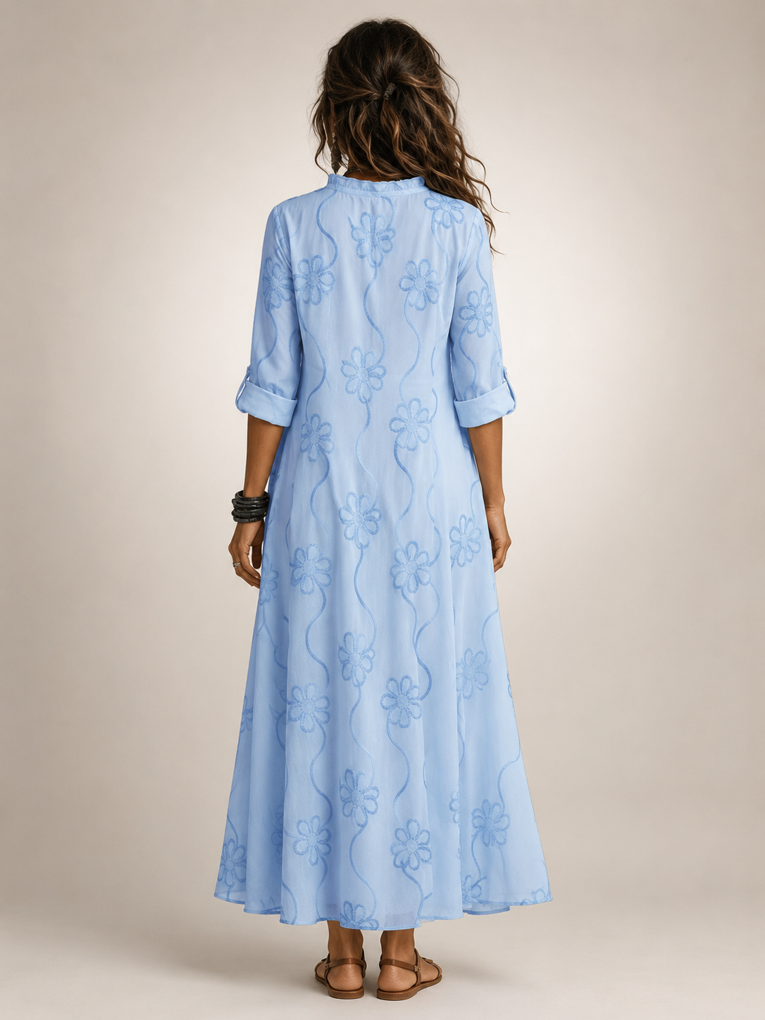 Merle | Tummy Covering Floral Summer Dress
