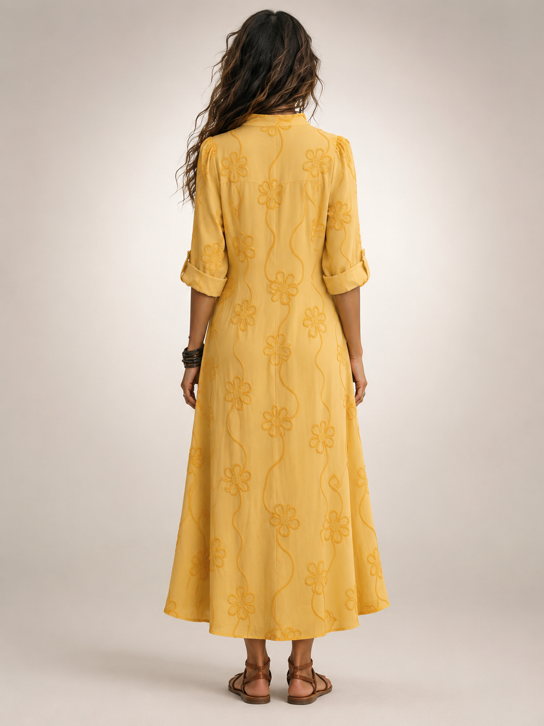 Merle | Tummy Covering Floral Summer Dress