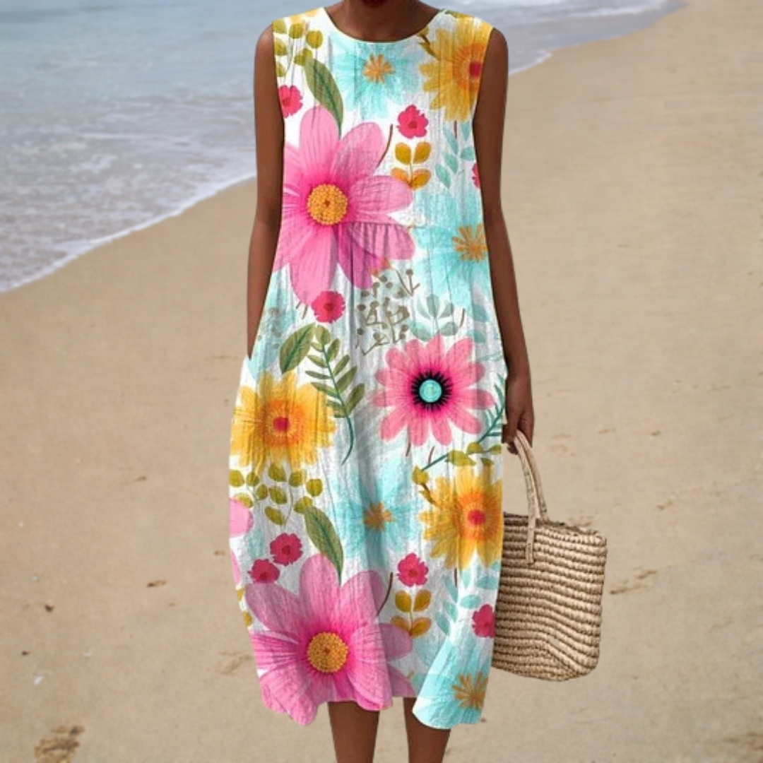 Adélaïde | Casual Day Midi Dress