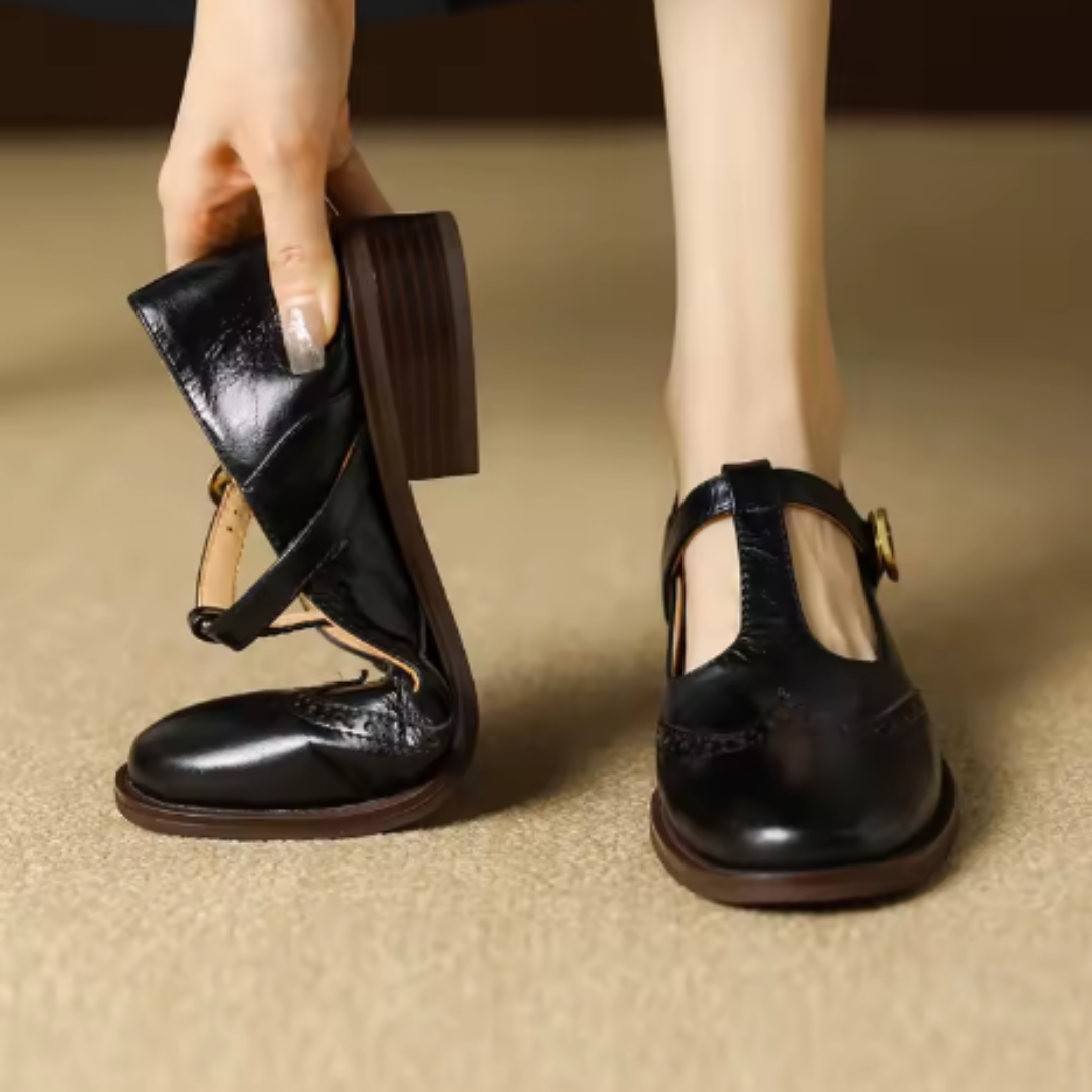 Emma | Classic Women's Strap Shoes