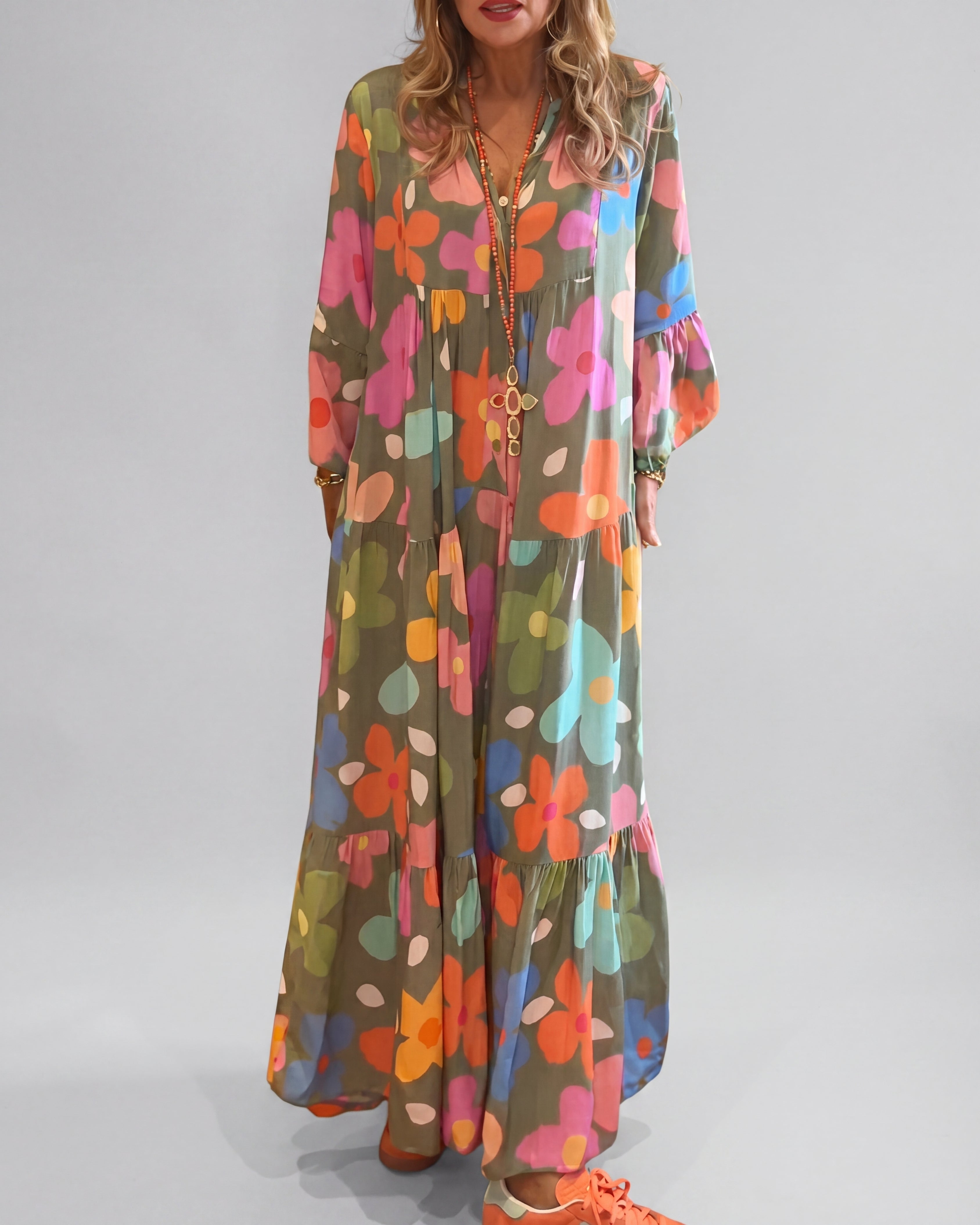 Floral Dream | Relaxed Fit Maxi Dress
