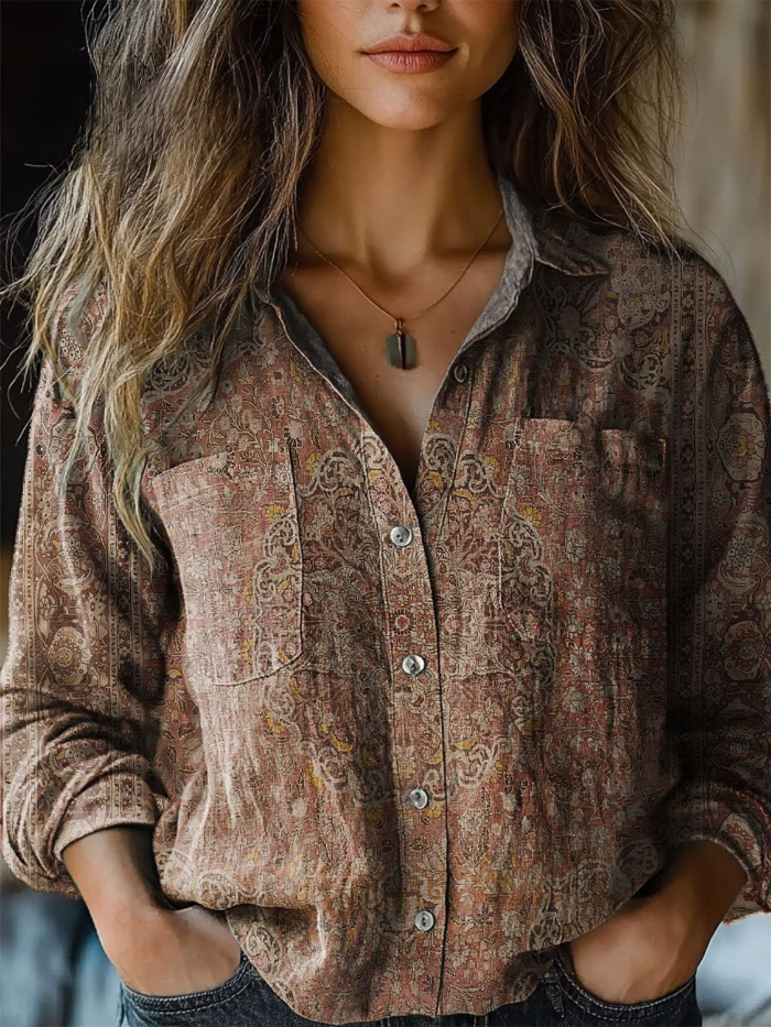 Delicate Floral Blouse