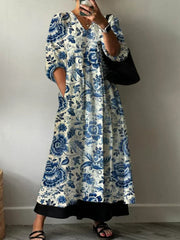 Mia | Elegant Printed Dress