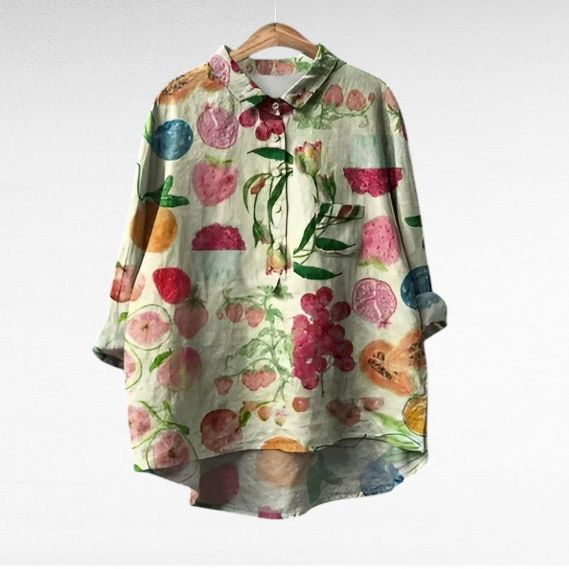Elegant Breathable Summer Blouse