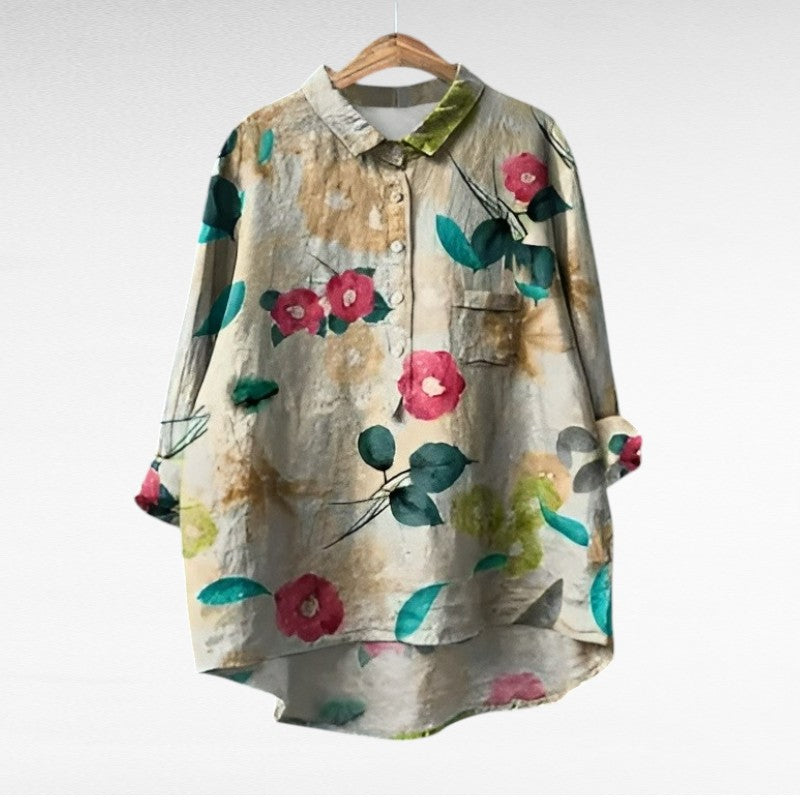 Elegant Breathable Summer Blouse
