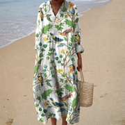 Printed Summer Dress that Enhances
