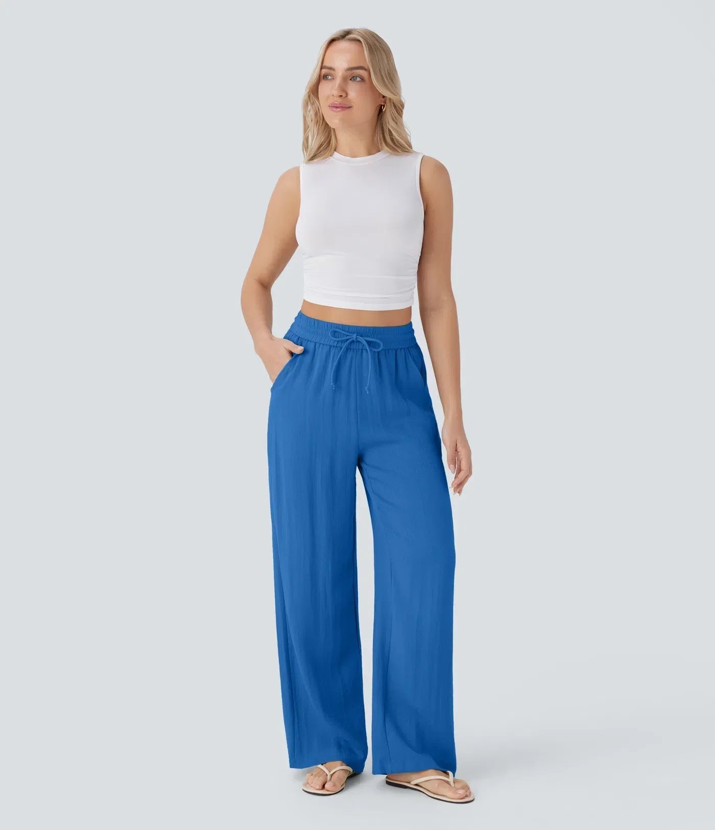 Sarah | Effortless Wide-Leg Trousers