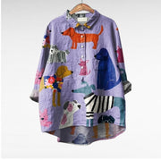 Elegant Breathable Summer Blouse