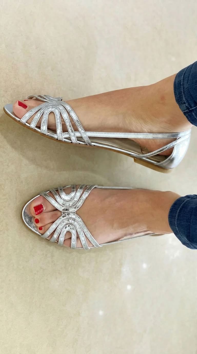Eleonora | Golden Summer Glow Sandals