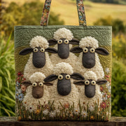 Five Sheep Quilted Bag