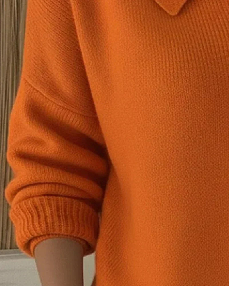 Vespera - Button Collar Cardigan