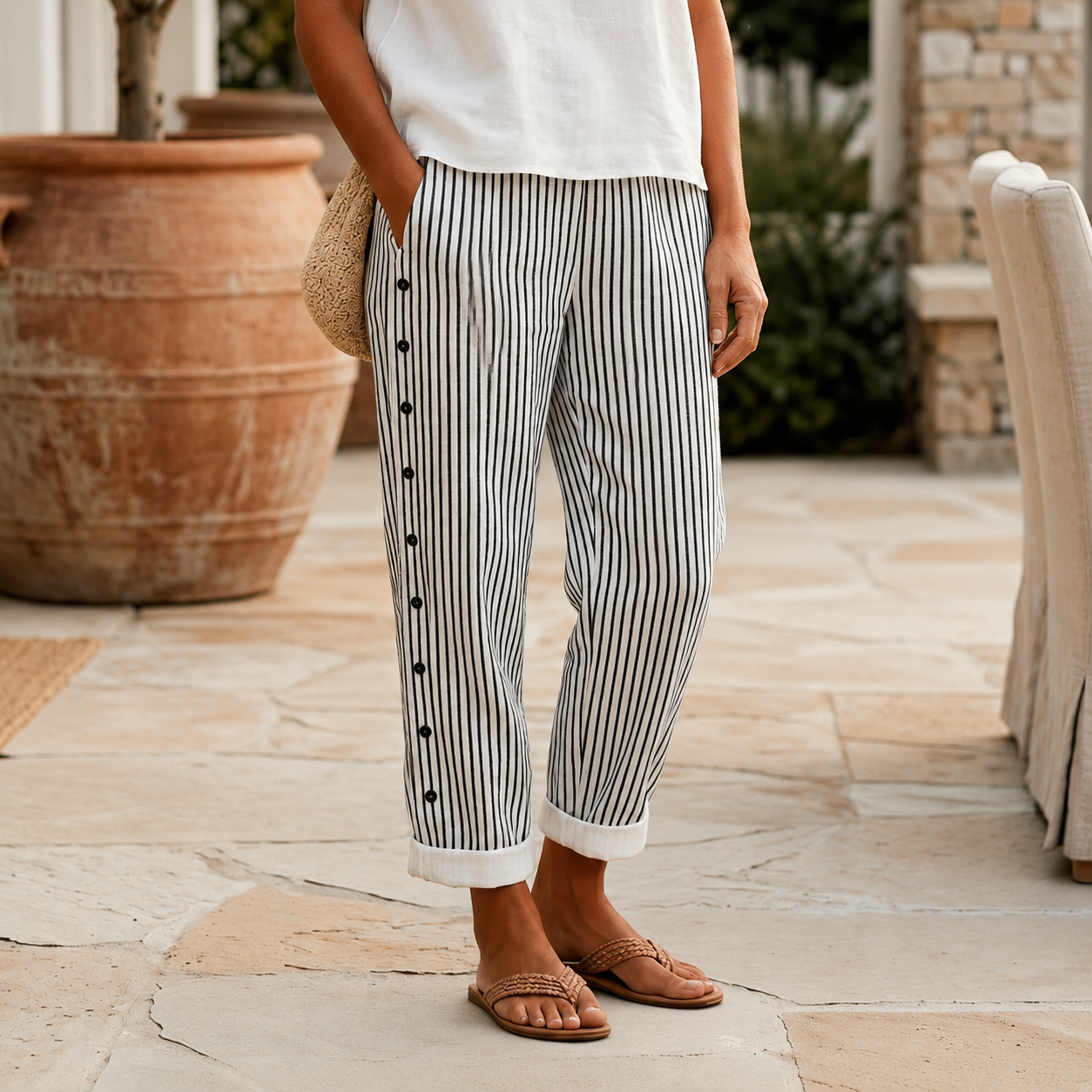 Talia - Lightweight Comfort Pants