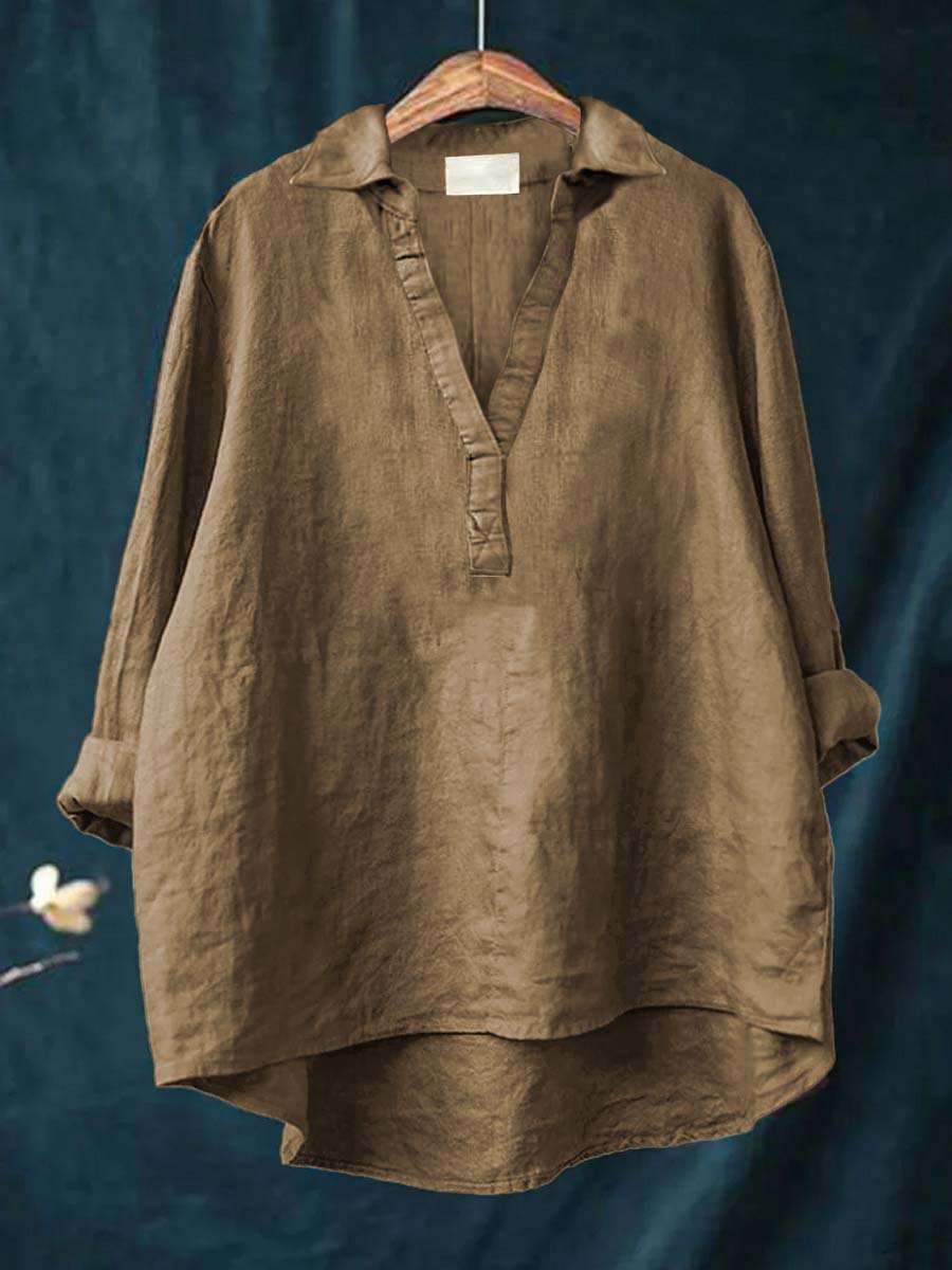 Elegant Breathable Summer Blouse