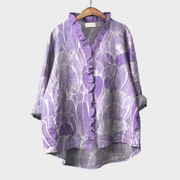Elegant Breathable Summer Blouse