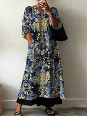 Sarah | Elegant Printed Dress