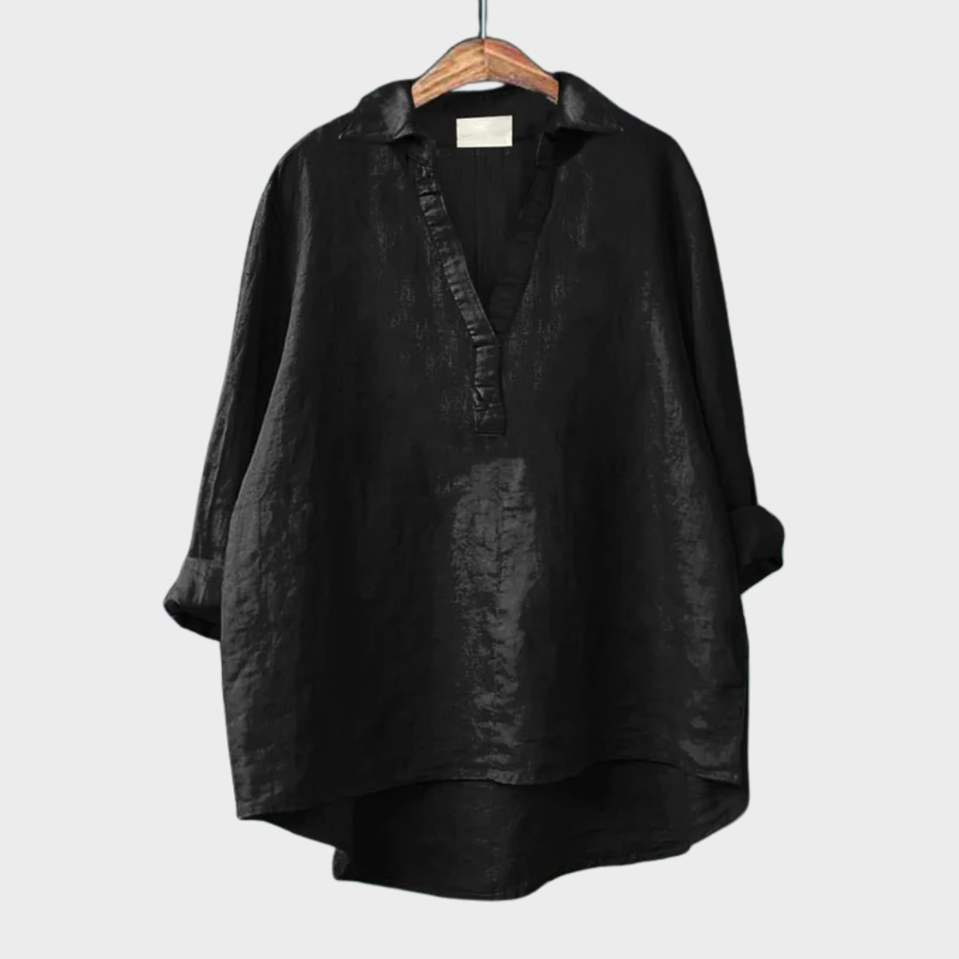 Elegant Breathable Summer Blouse