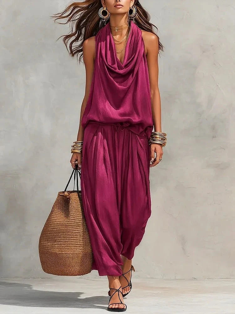 Simona - Two-piece set consisting of a top and pants.